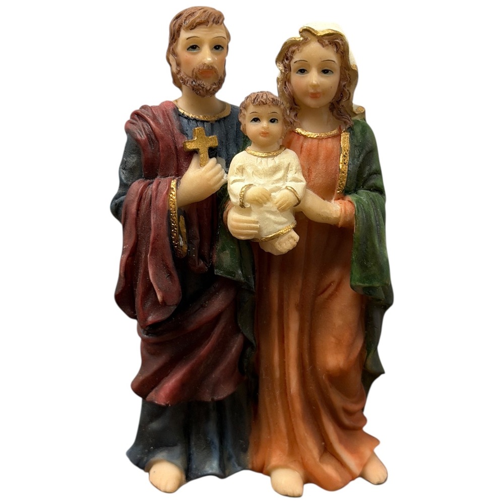 Florentine Collection Nativity Figurine Joseph Mary Baby Jesus‎ Religious Decor